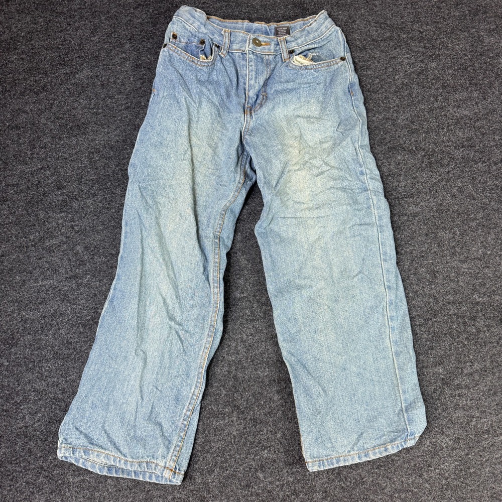 Urban Pipeline Jeans Boys 8R Blue Denim Cotton Medium Wash Straight Relaxed Fit